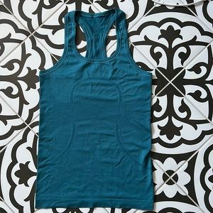 Lululemon Swiftly Tank Size 4 Teal